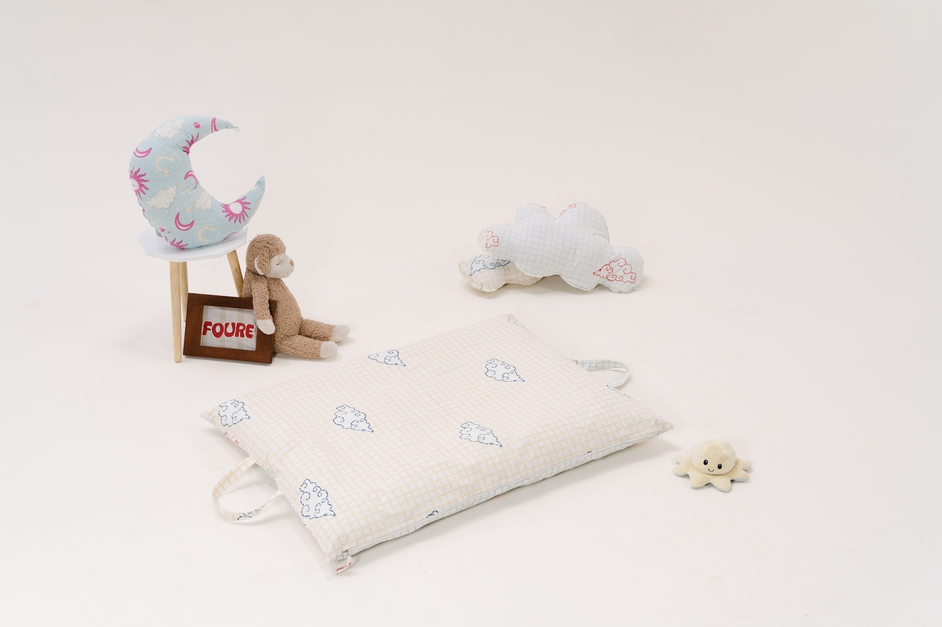 Head In The Clouds - Sunset - (Pooch Bed + Cushion)