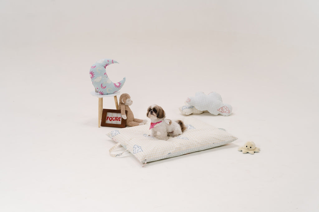 Head In The Clouds - Sunset - (Pooch Bed + Cushion)