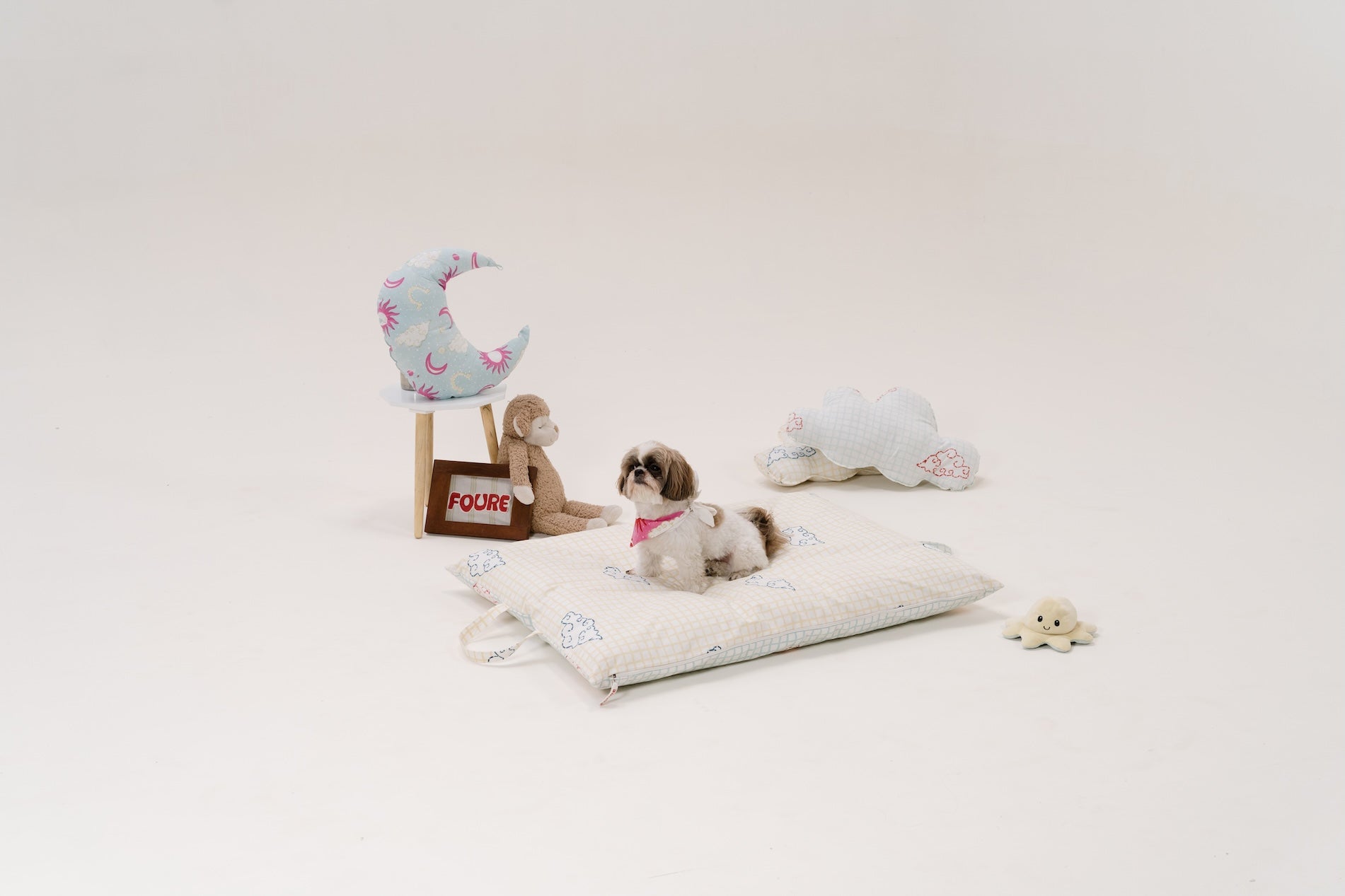 Head In The Clouds - Sunset - (Pooch Bed + Cushion)